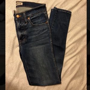 Madewell High Rise Skinny Jeans